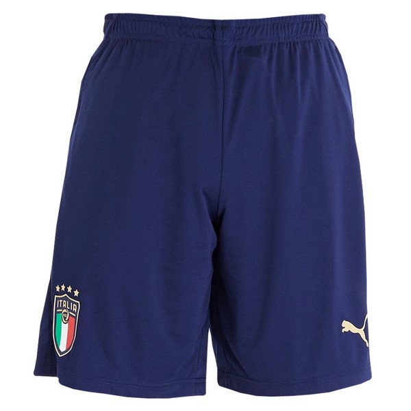 Pantalones Italia Segunda 2020 Azul